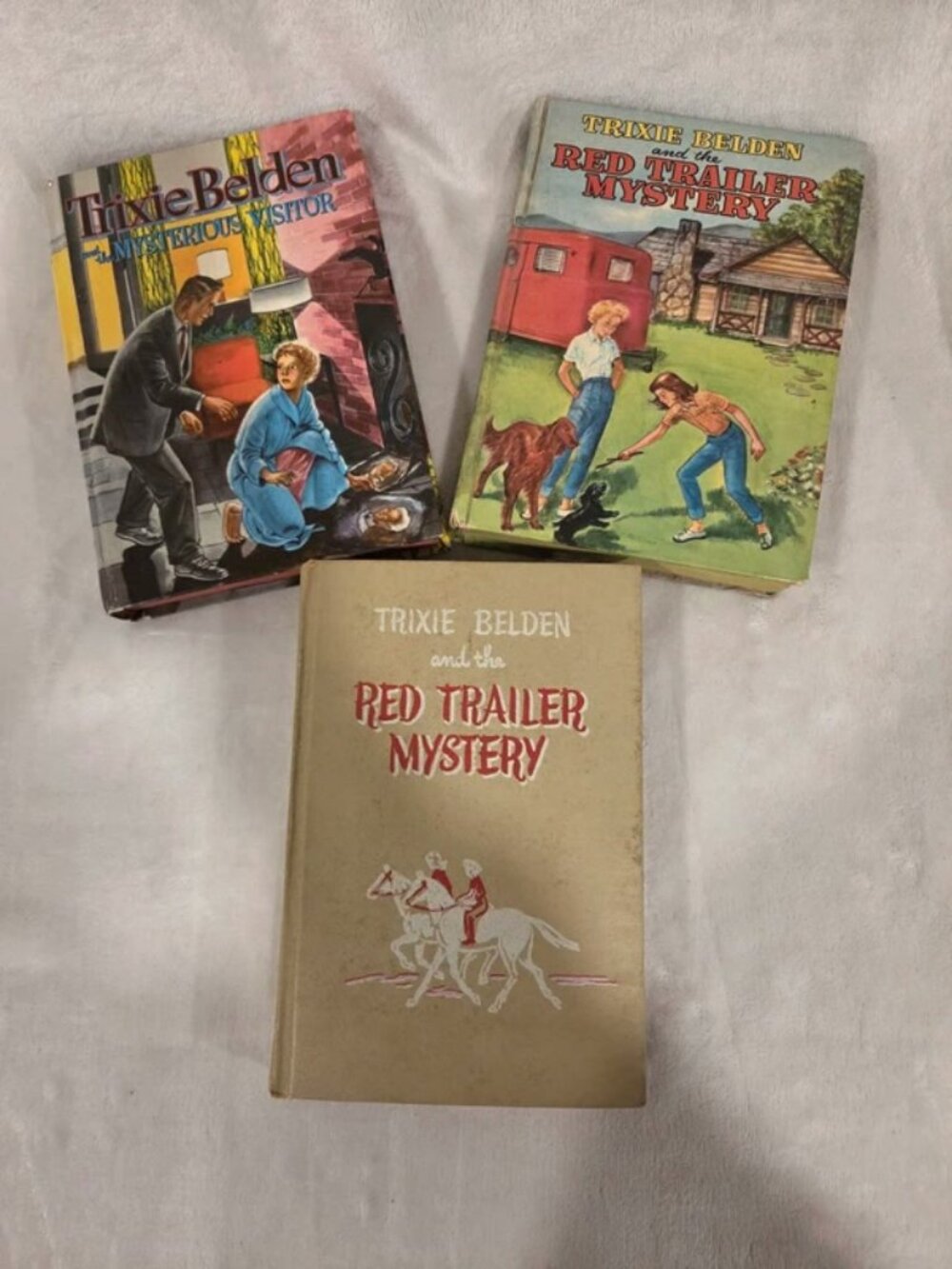 Vintage Trixie Belden Hardcover Lot of 3